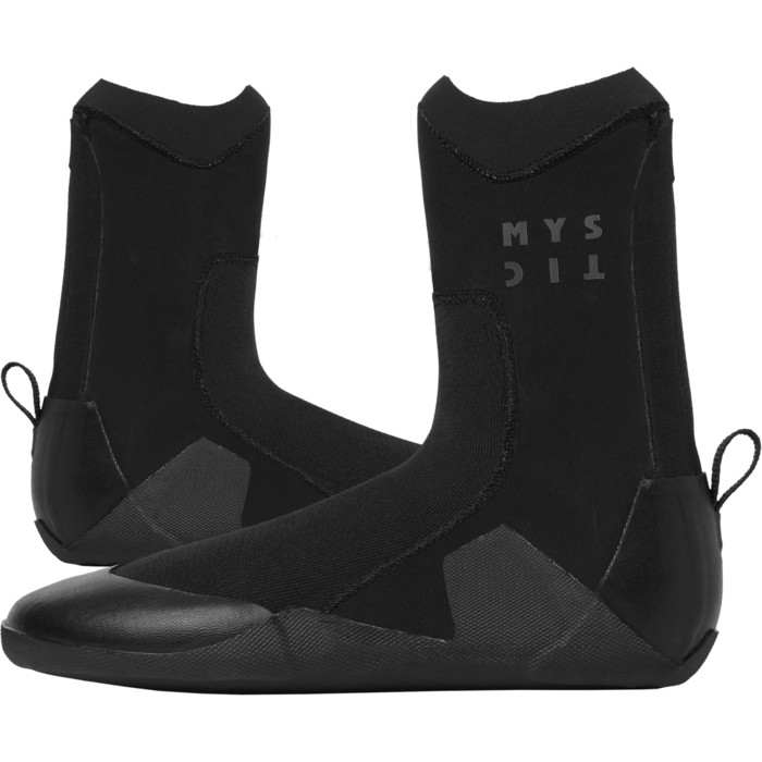 2024 Mystic Supreme 7mm Split Toe Wetsuit Boot 35015.230030 - Schwarz